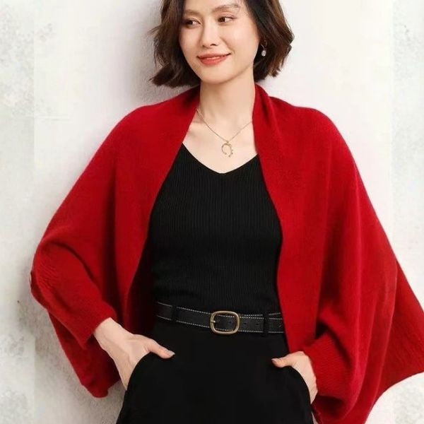 The Marisol Drape Knit Cardigan