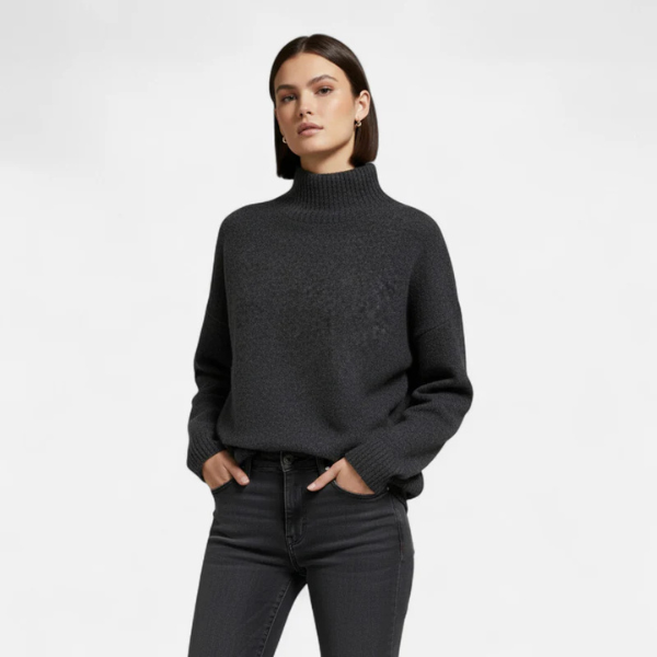 The Valleria Cozy High-Neck Winter Sweater