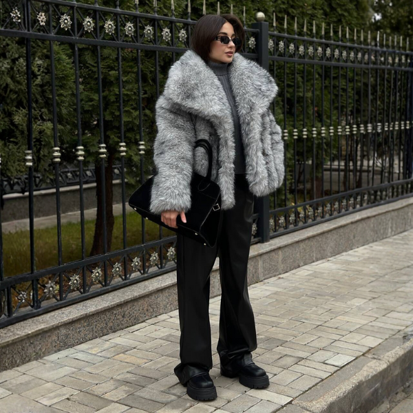 The Aureline Oversized Luxe Coat