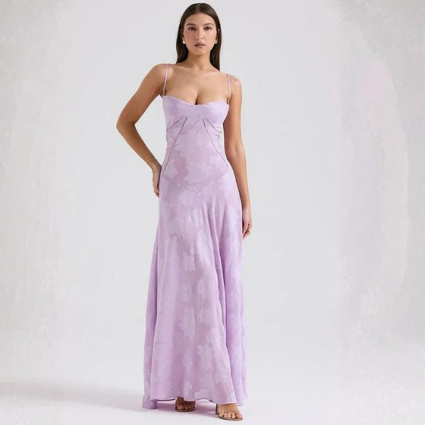The Elowen Floral Lace Maxi Dress