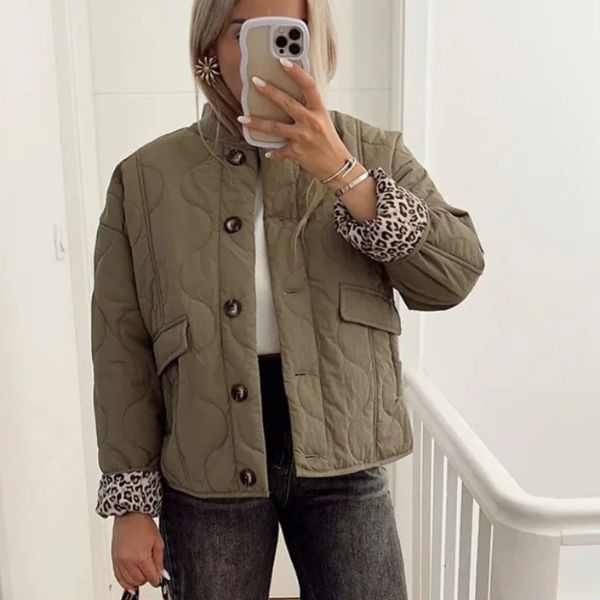 The Kensington Quilted Bomber Jacket