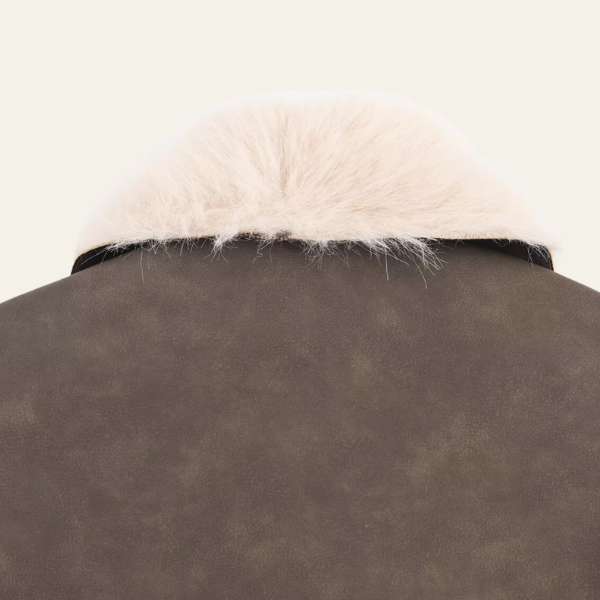 The Oslo Reversible Shearling Long Coat