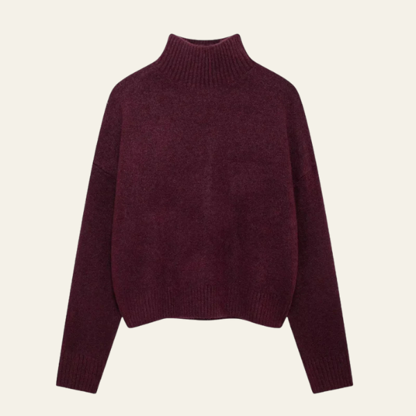 The Valleria Cozy High-Neck Winter Sweater