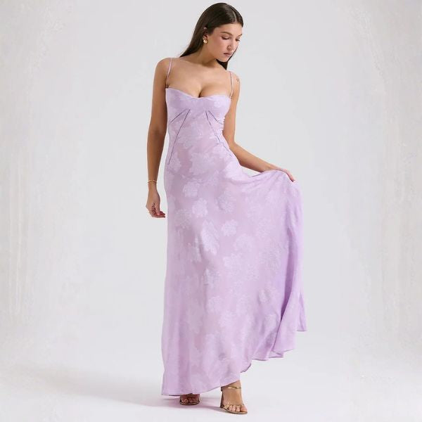 The Elowen Floral Lace Maxi Dress