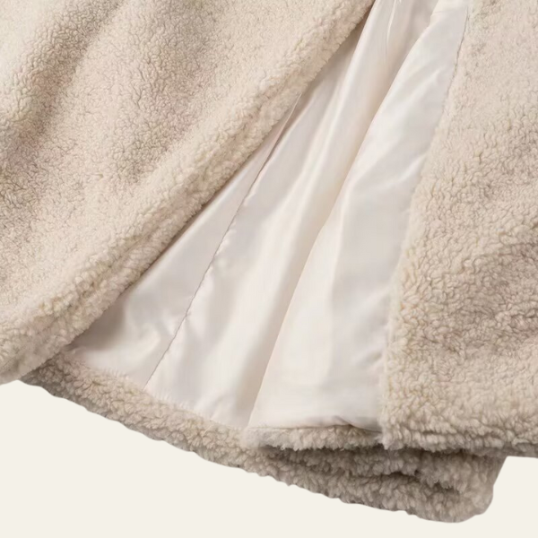 The Bergen Plush Polo-Collar Jacket