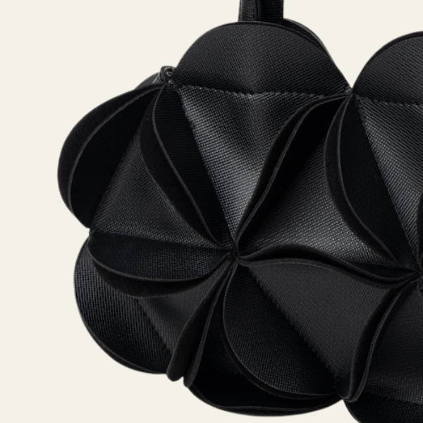 The Elara Petal-Textured Handbag