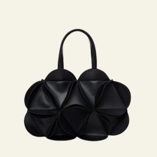 The Elara Petal-Textured Handbag