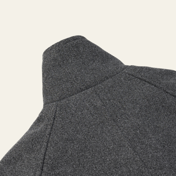 The Marlowe Stand-Collar Short Coat
