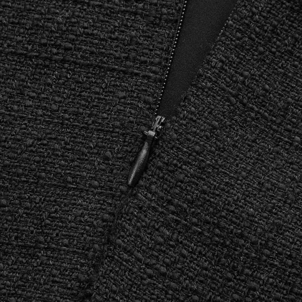 The Marisol Braided Collar Mini Dress