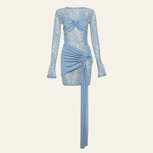 The Serelina Lace Mini Dress