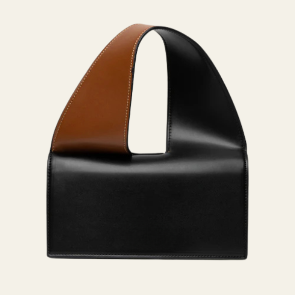 The Noelle Two-Tone Structured Handbag