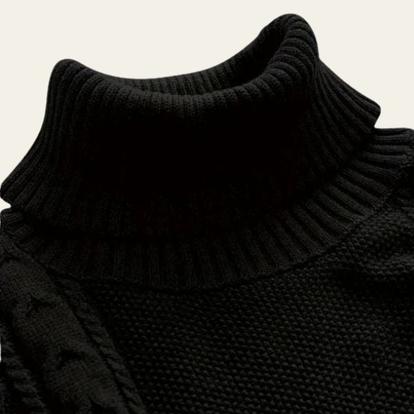 The Calder Knitted Turtleneck Jumper