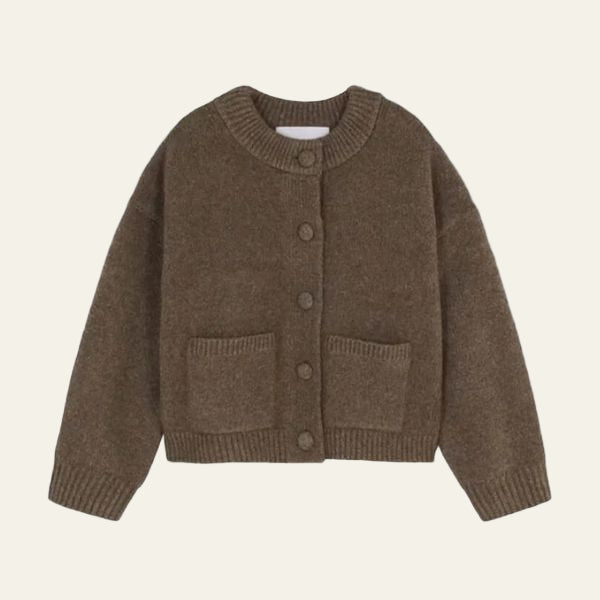 The Amara Chunky Button-Up Cardigan