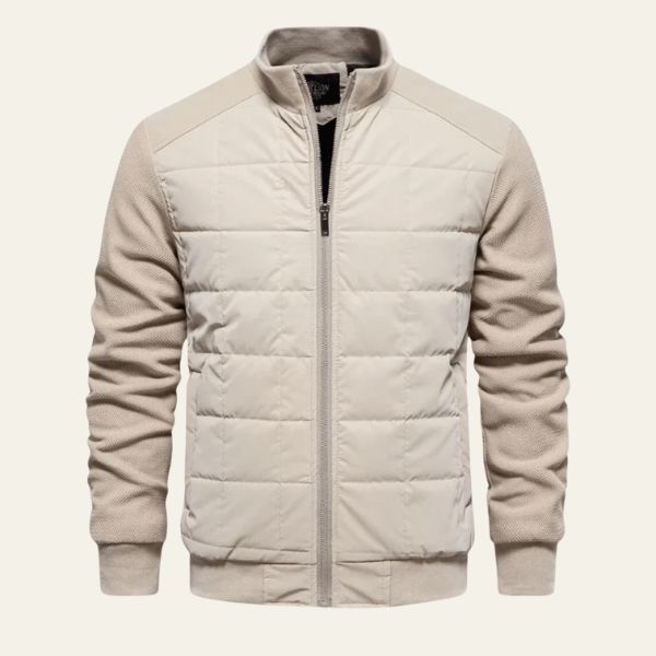The Evren Quilted Zip Jacket
