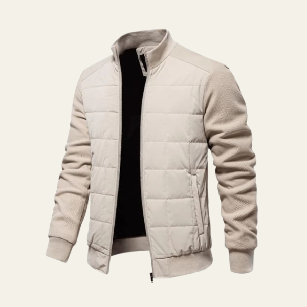 The Evren Quilted Zip Jacket