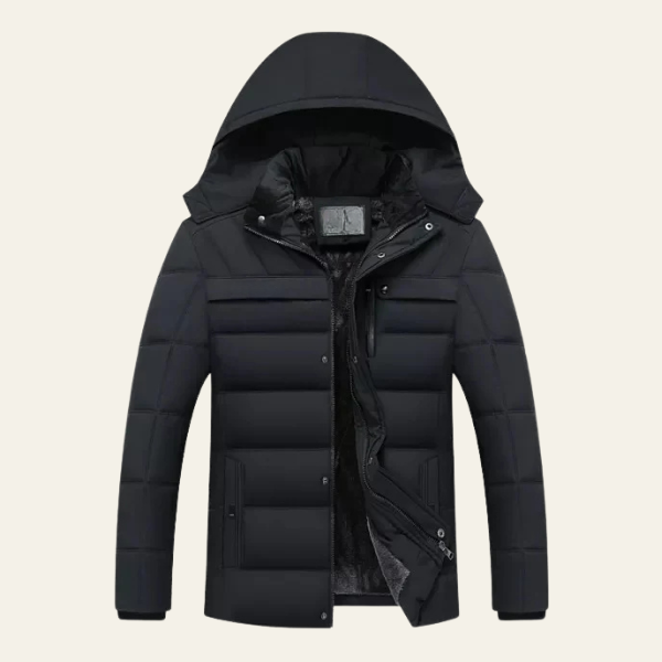 The Arvid Lined Winter Puffer Coat
