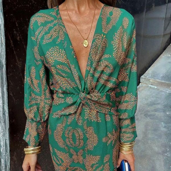 The Marlowe Elegant Flowy Dress