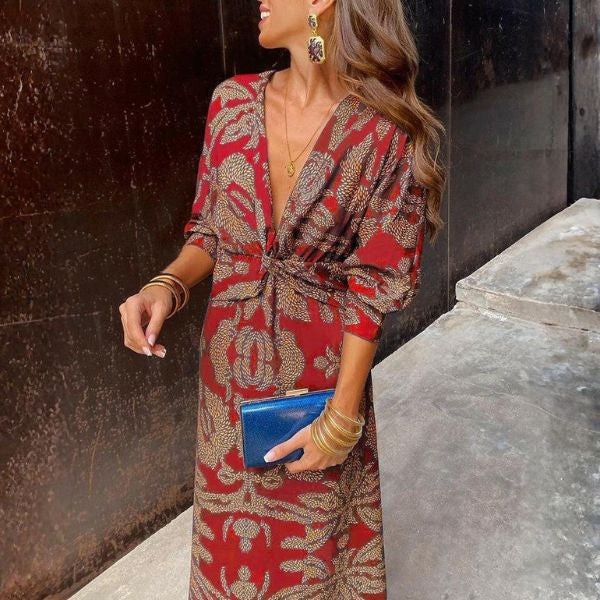 The Marlowe Elegant Flowy Dress