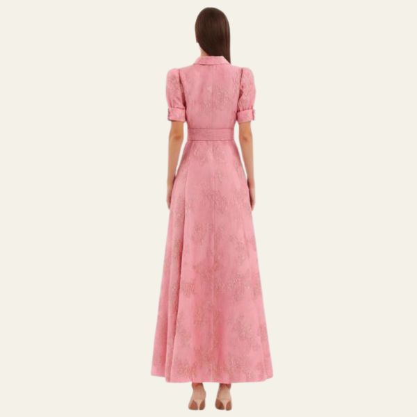 The Verona Short Puff Sleeve Dress