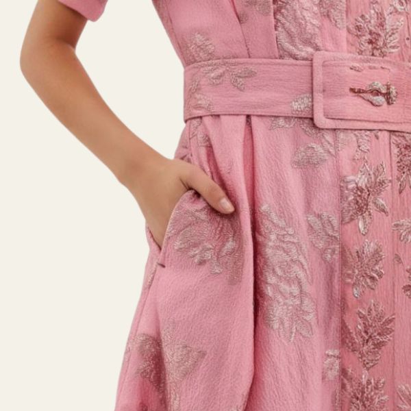 The Verona Short Puff Sleeve Dress