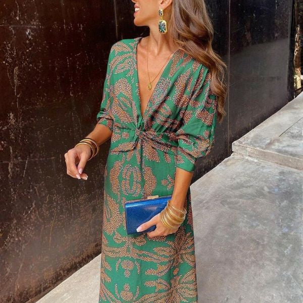 The Marlowe Elegant Flowy Dress