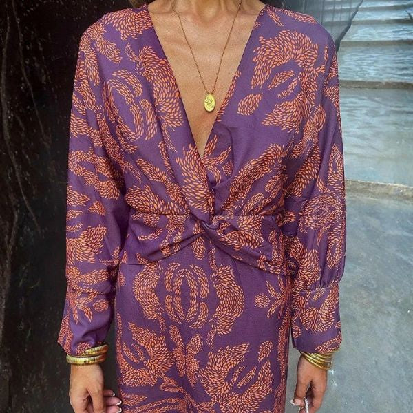 The Marlowe Elegant Flowy Dress