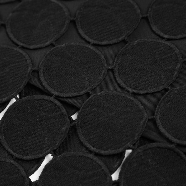 The Vienna Laser-Cut Circle Midi Skirt