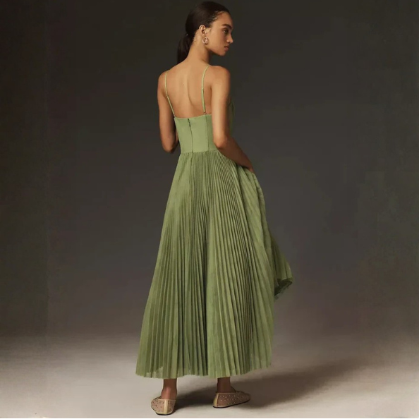 The Amalfi Narrow Strap Dress