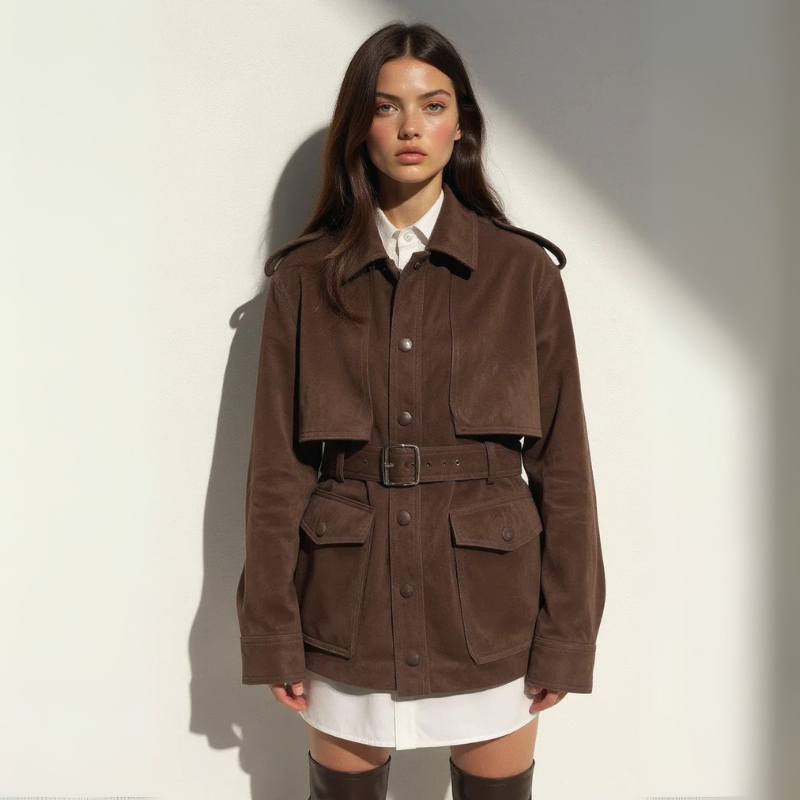The Luce di Ottobre Suede Jacket