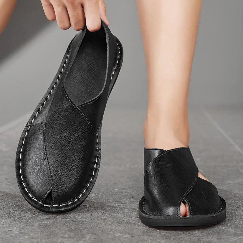 The Riviera Cross-Strap Slip-On Shoes