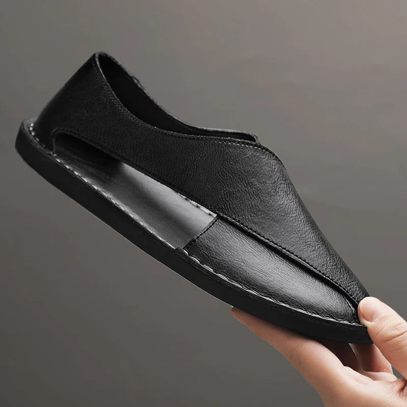 The Riviera Cross-Strap Slip-On Shoes
