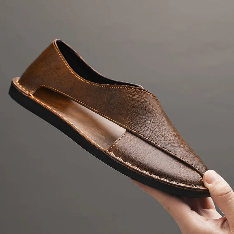 The Riviera Cross-Strap Slip-On Shoes
