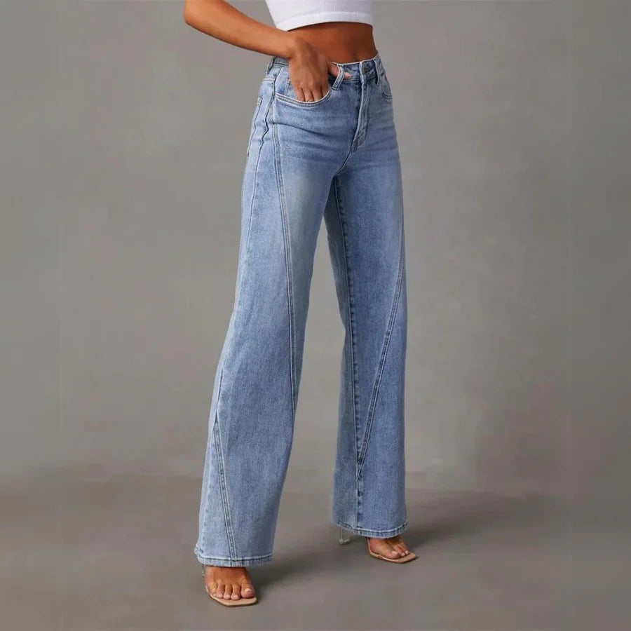 The Palermo Wide-Leg High-Waisted Jeans