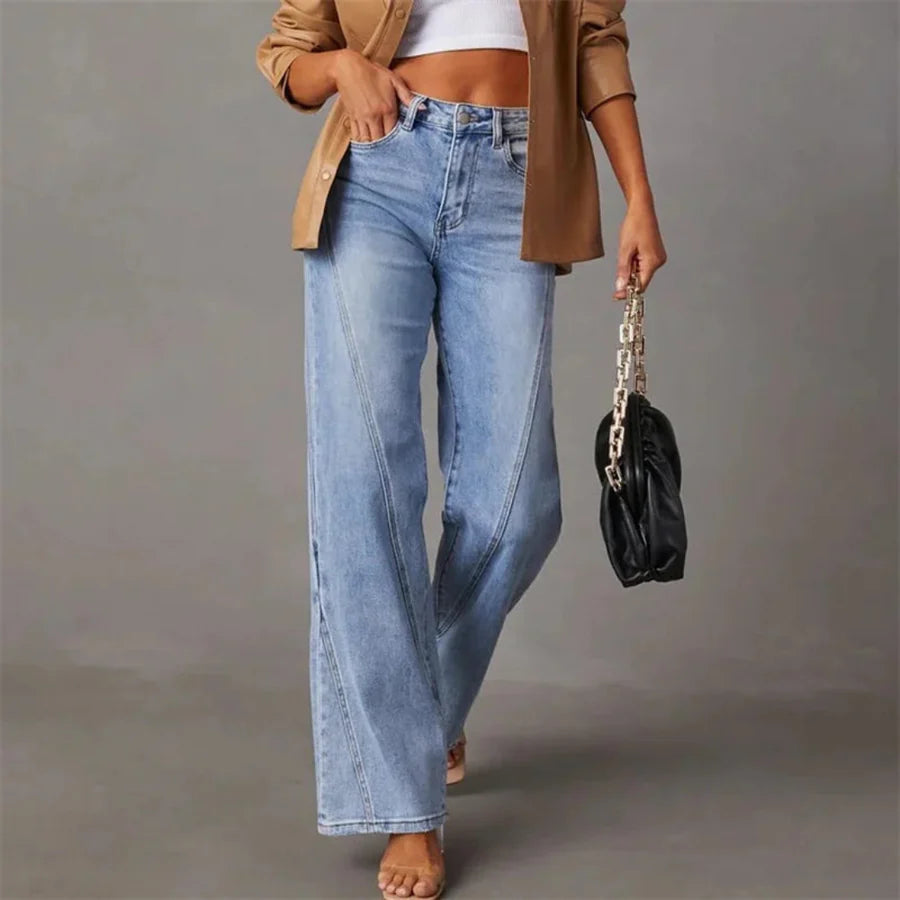 The Palermo Wide-Leg High-Waisted Jeans