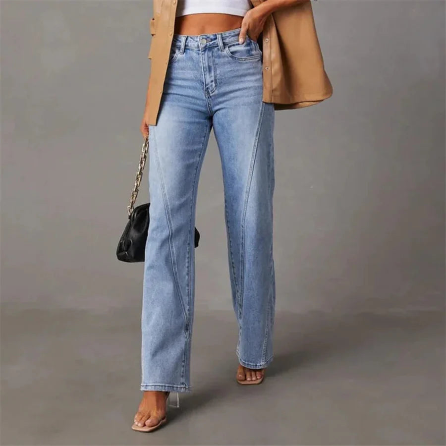The Palermo Wide-Leg High-Waisted Jeans