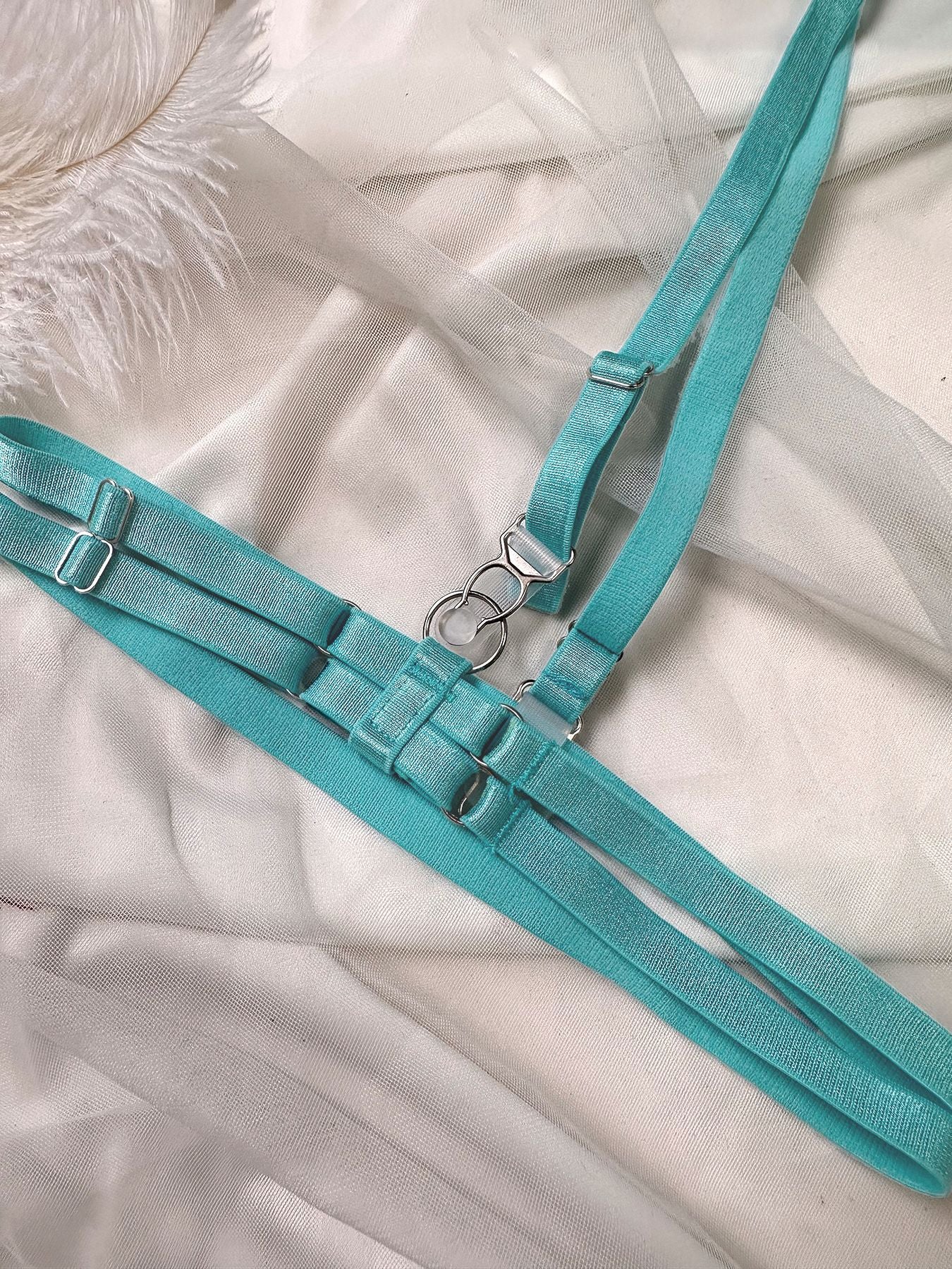 The Capri Sheer Bow-Detail Lingerie Set