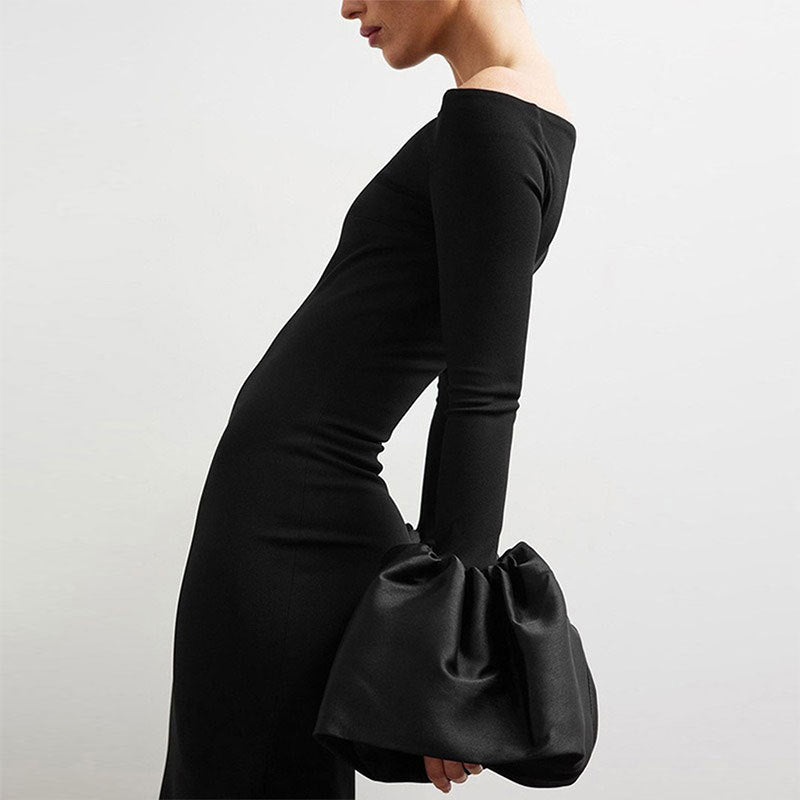 The Marseille Maxi Off-Shoulder Dress