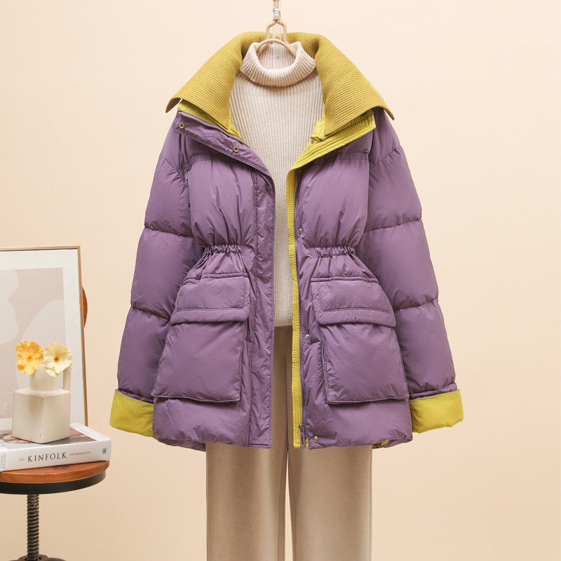 The Verona Cinched-Waist Puffer Jacket