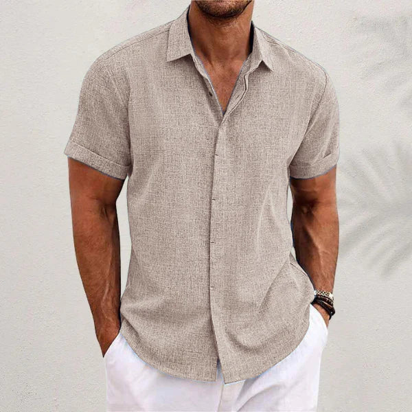 The Riviera Textured Short-Sleeve Shirt