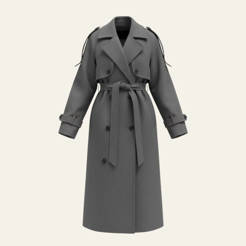 The Aspen Belted Longline Coat