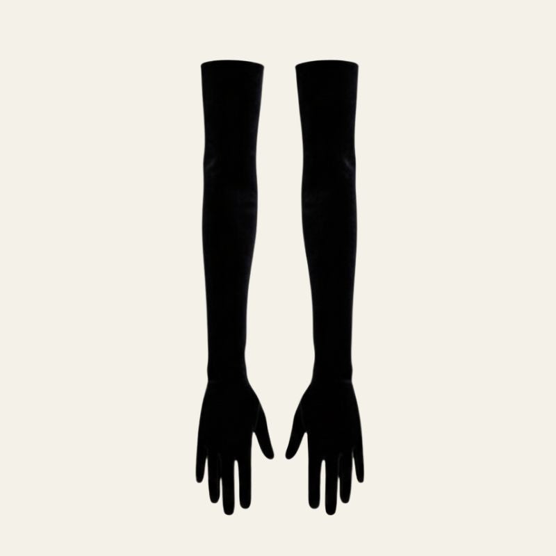 The Jessica Velvet Opera Gloves