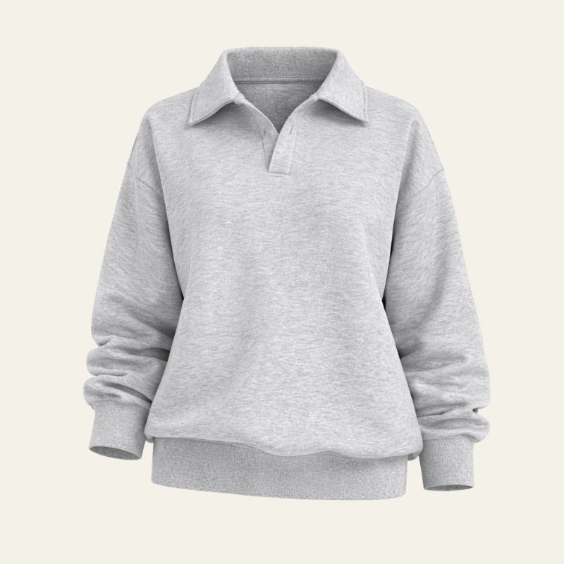The Hudson Collared Relaxed Sweatshirt