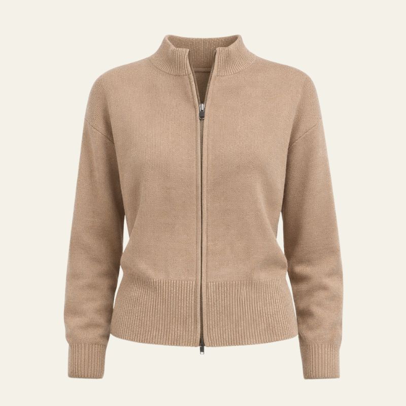 The Amélie Ribbed Knit Cardigan