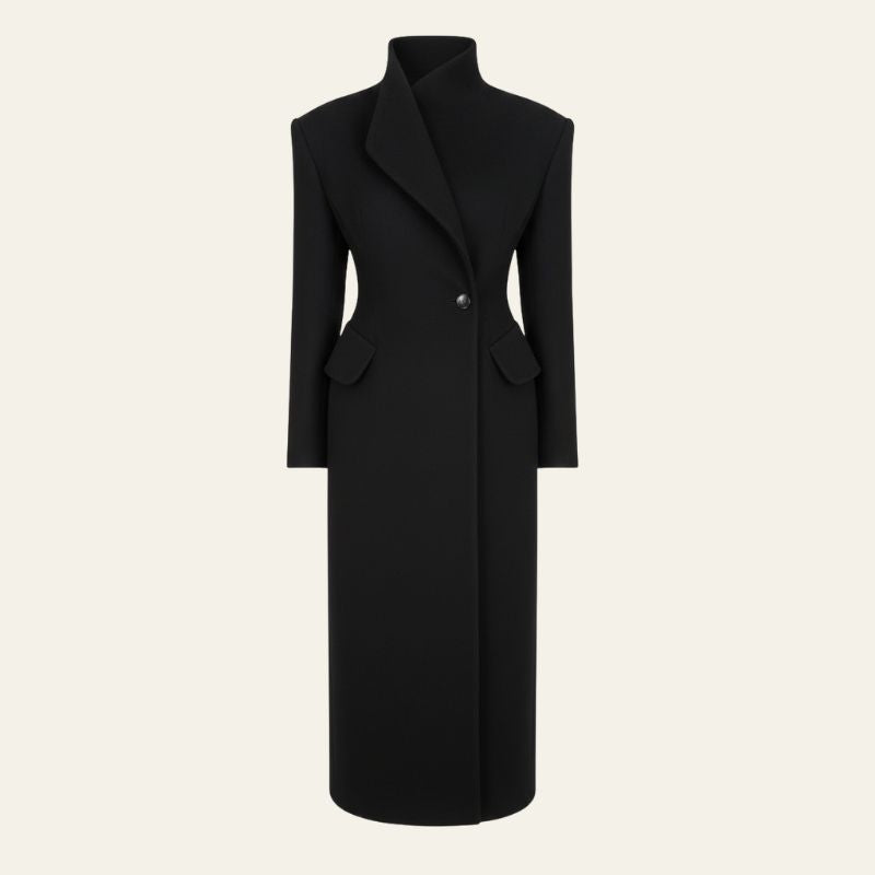 The Geneva Sculpted Maxi Coat