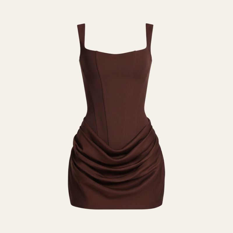 The Verona Corset-Back Mini Dress