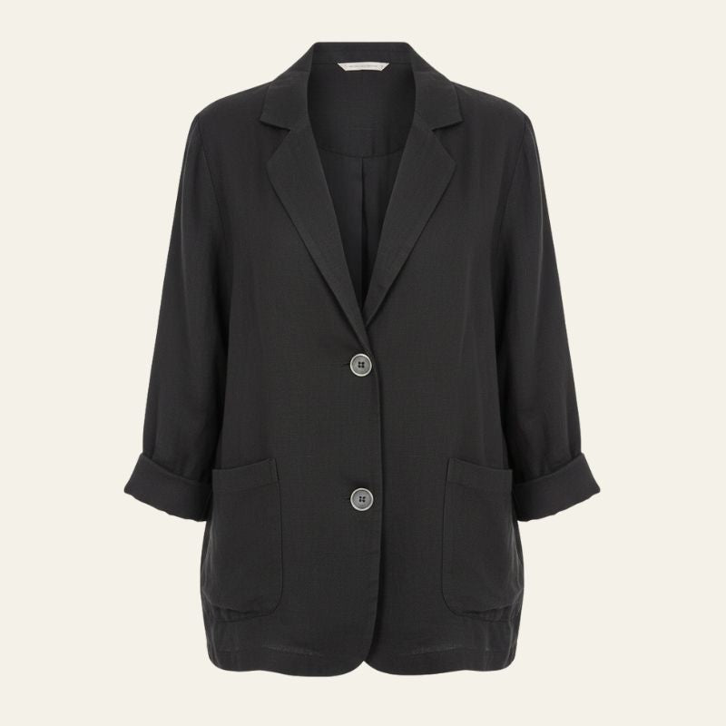 The Siena Double-Button Relaxed Blazer