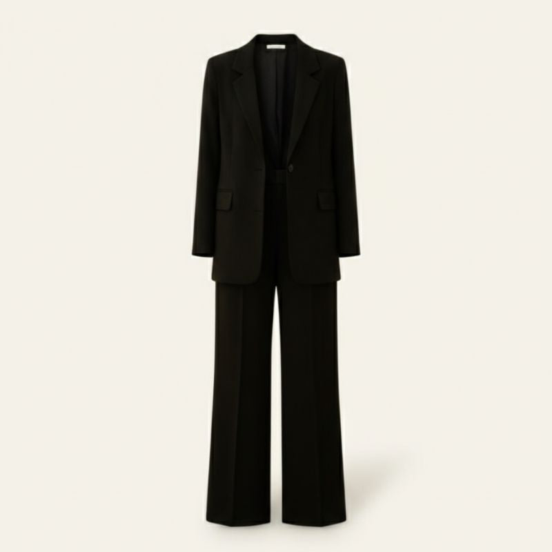 The Milan Tailored Blazer and Wide-Leg Trouser Set