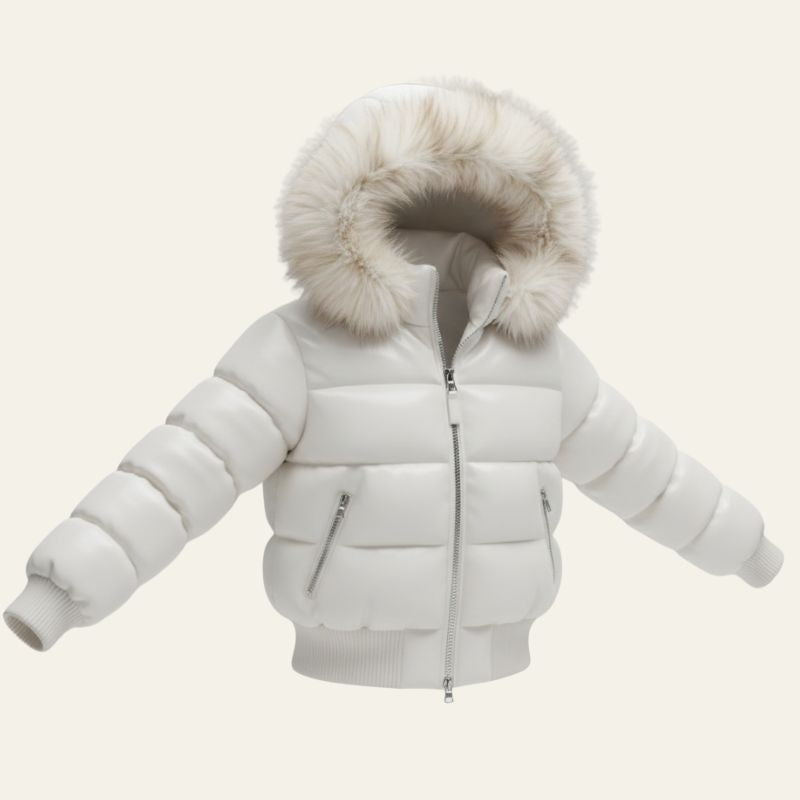 The Aspen Faux-Fur Hooded Puffer Jacket
