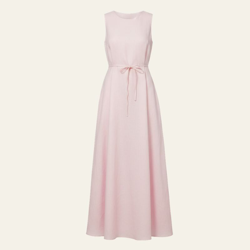 The Provence Belted Maxi Dress