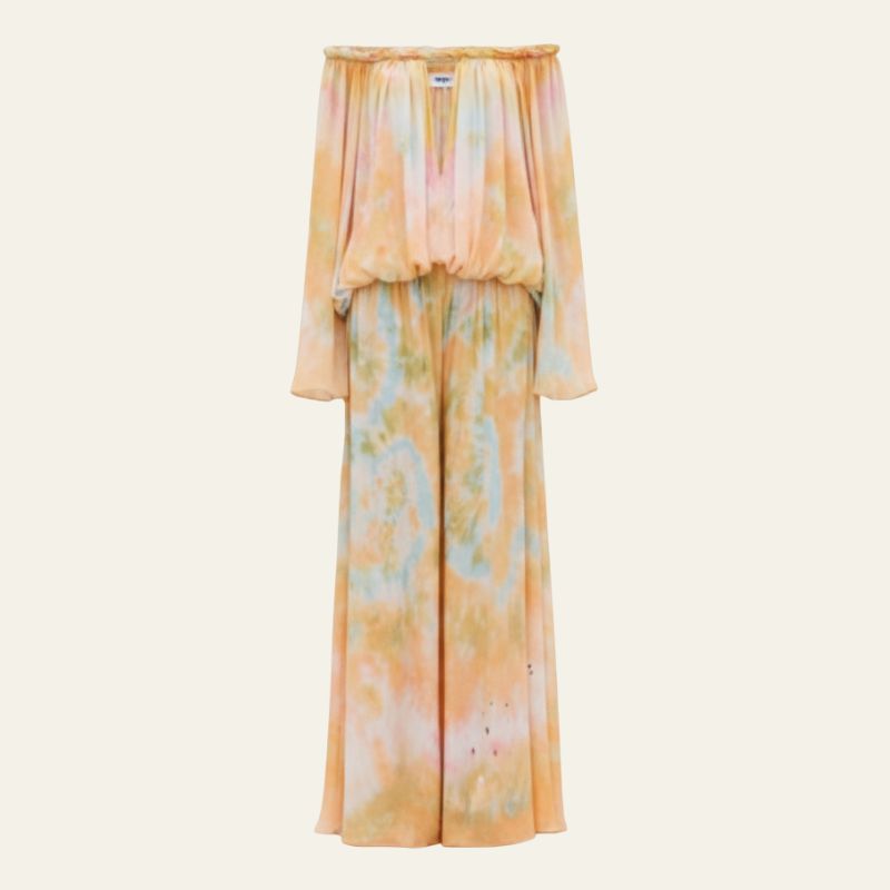 The Amalfi Off-Shoulder Maxi Dress